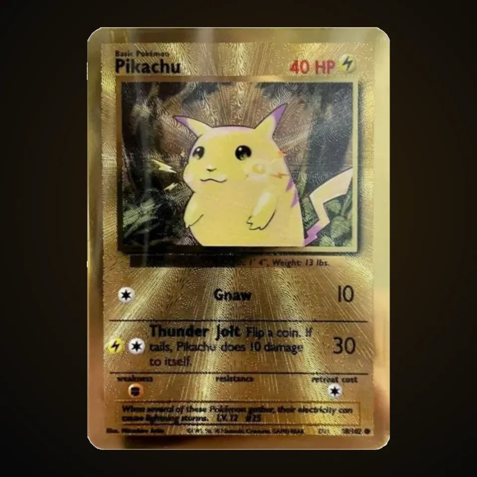 Pikachu (Celebrations Metal Card)