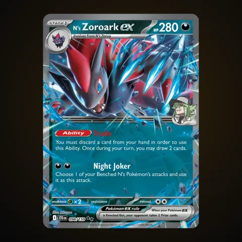 N's Zoroark ex