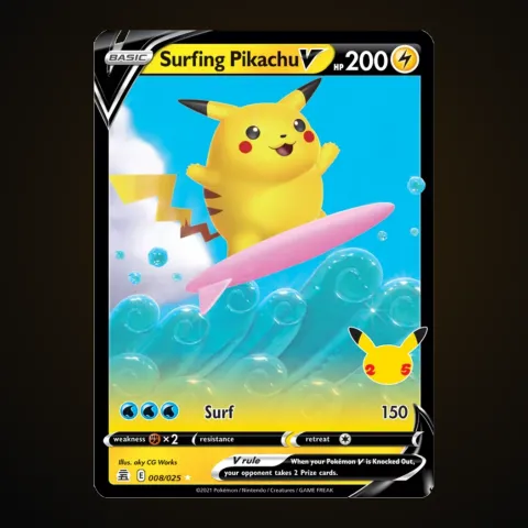 Surfing Pikachu V