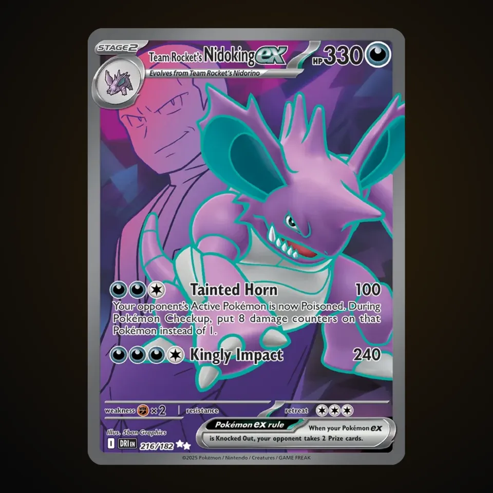 Team Rocket's Nidoking ex