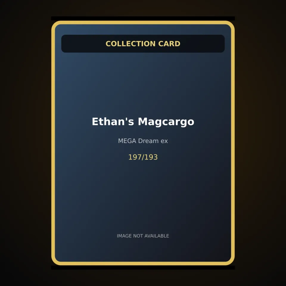 Ethan's Magcargo