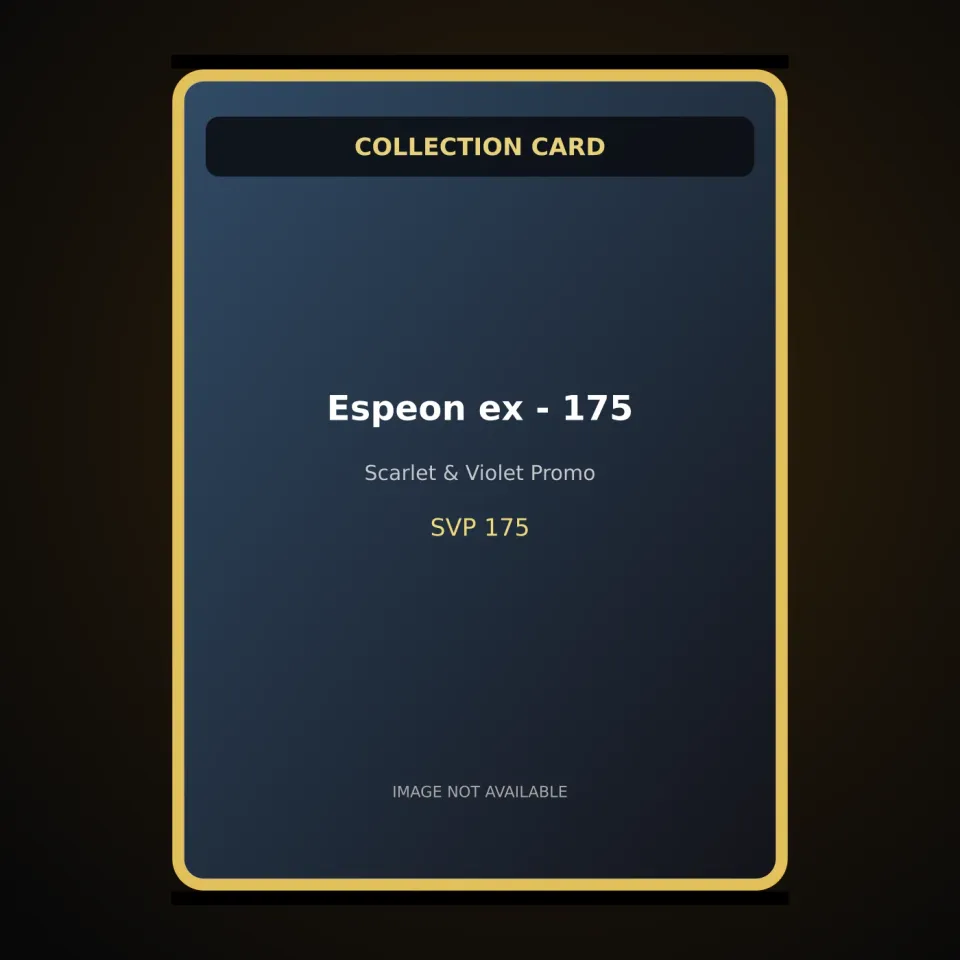 Espeon ex - 175