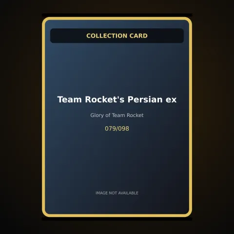 Team Rocket's Persian ex